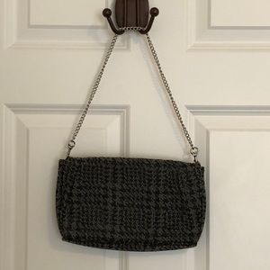 Anne Klein Loft fabric clutch